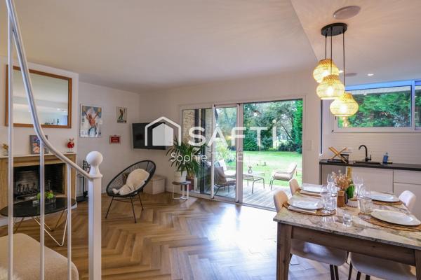 jolie maison en parfait état avec terrasse et jardin
