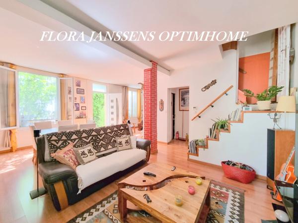 Belle maison avec grand espace de vie ouvert au rez de chaussée