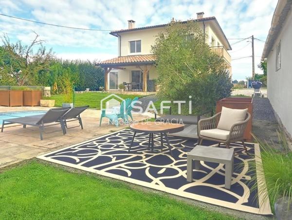 Superbe maison T6 tout confort de 211 m2 au calme entièrement rénové sous garantie 10 ans