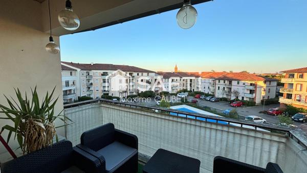 T3 avec balcon, double parking - Grenade (31330)