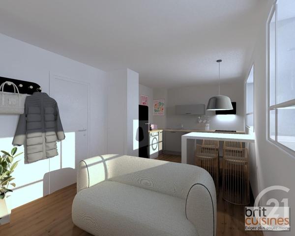 Appartement T1 à vendre  1 pièce - 34,50 m2 BREST - 29