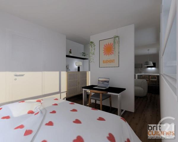 Appartement T1 à vendre  1 pièce - 34,50 m2 BREST - 29