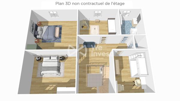 Coulommiers même, pavillon traditionnel de 157 m² habitable sur sous-sol total