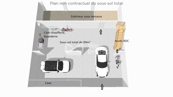 Coulommiers même, pavillon traditionnel de 157 m² habitable sur sous-sol total