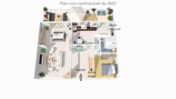 Coulommiers même, pavillon traditionnel de 157 m² habitable sur sous-sol total