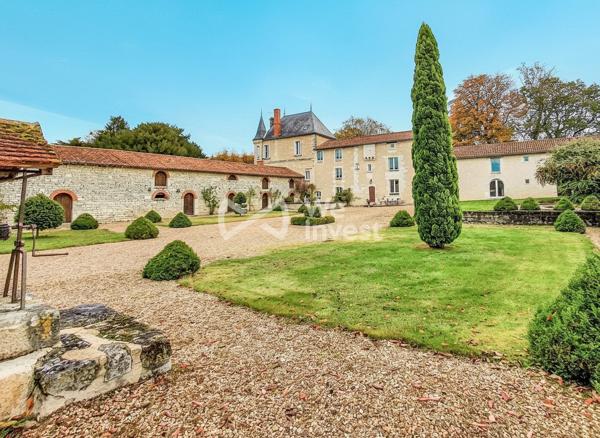 Un cadre idyllique pour une vie de rêve à la campagne, cette propriété de caractère est une véritable perle rare !