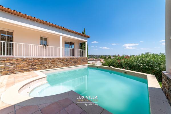 Saint-Gély-du-Fesc (34980) Maison familiale de plain-pied avec vue dégagée à 15 min de Montpellier