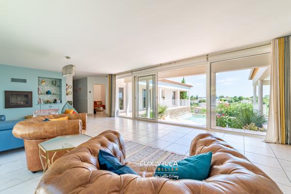 Saint-Gély-du-Fesc (34980) Maison familiale de plain-pied avec vue dégagée à 15 min de Montpellier