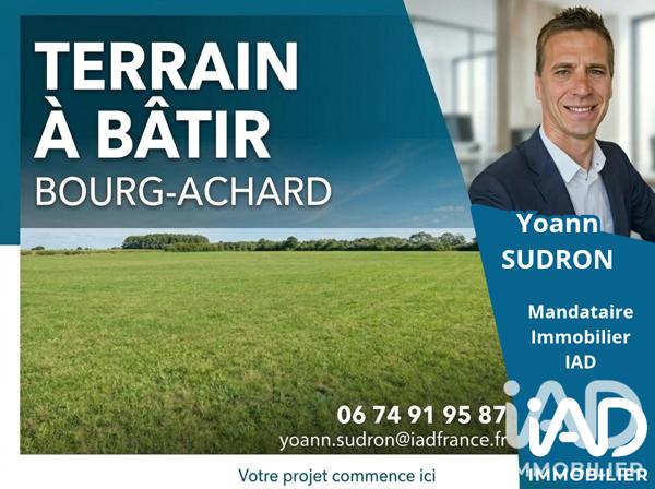 Terrain à vendre 643 m² Bourg-Achard