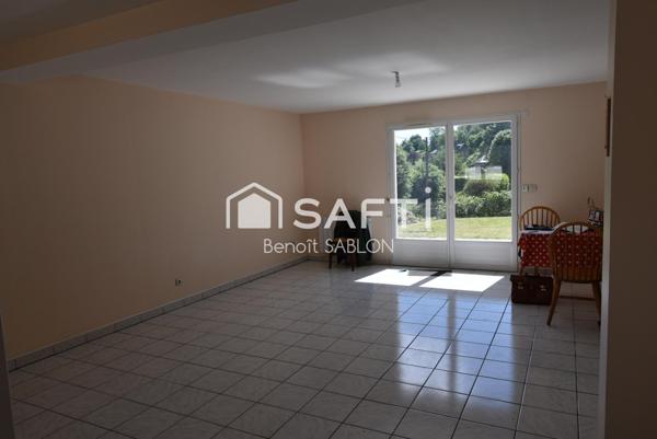 Maison 102m², 4 chambres, jardin garage, grenier