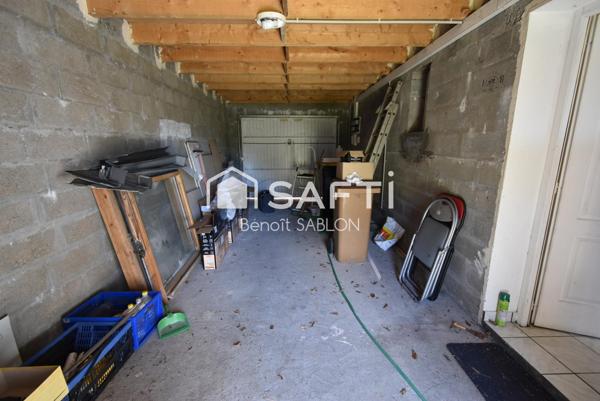 Maison 102m², 4 chambres, jardin garage, grenier