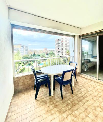 ANTIBES- DERNIER ETAGE-appartement 56m2 dans résidence recherchée proche mer-piscine & tennis-faibles charges