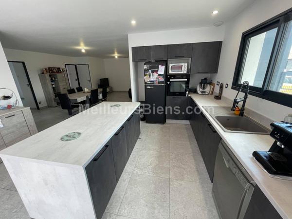 Villa T4 3 faces de 95m2 en plain pied sur une parcelle de 330m2 piscinable à Toulouges