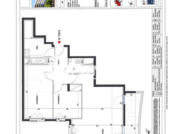 Location Appartement 3 pièces 78.8 m² - Clichy 92110