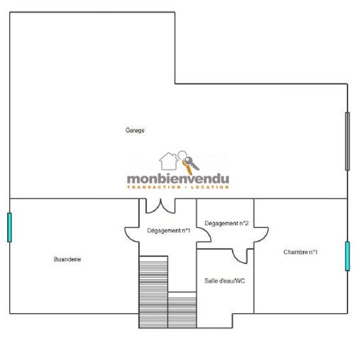 Pavillon familial - plain-pied sur sous-sol