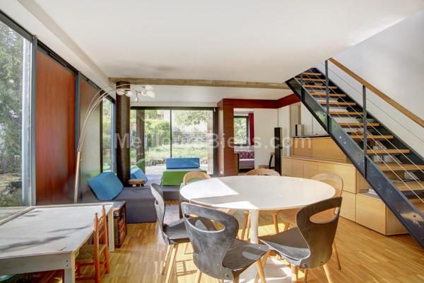 Maison d'architecte  5 chambres au calme et proche Meudon Bellevue/gare Sèvres Rive Gauche