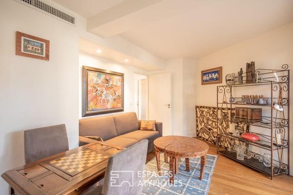 Appartement contemporain avec jardin face à la Marina