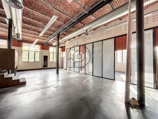 Cachet et fonctionnalité  pour ces locaux à vendre à Roubaix