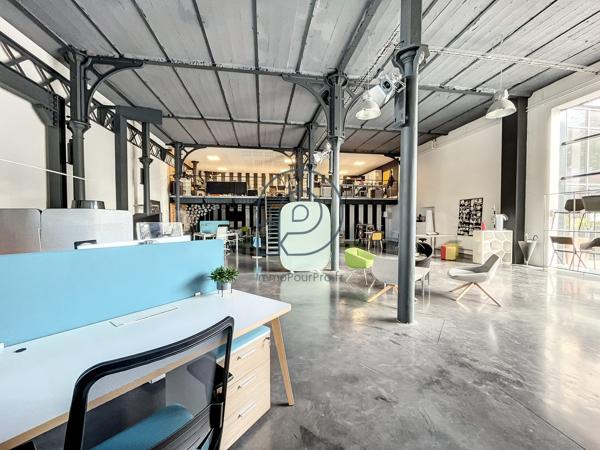 Cachet et fonctionnalité  pour ces locaux à vendre à Roubaix