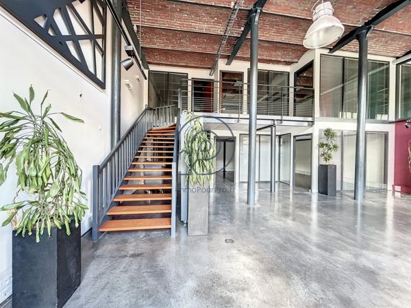 Cachet et fonctionnalité  pour ces locaux à vendre à Roubaix