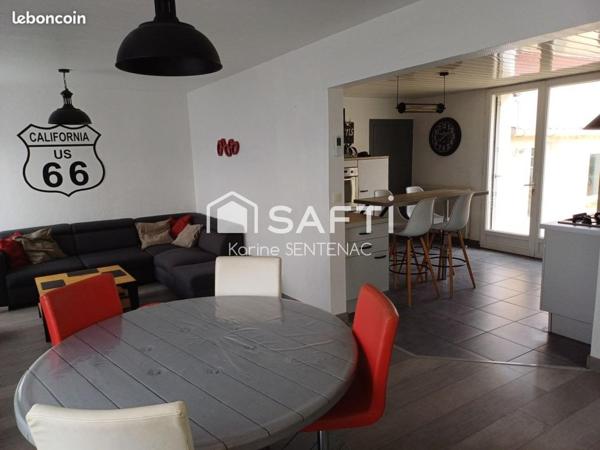 belle propriété calme avec terrasse pouvant accueillir un jacuzzi l'été