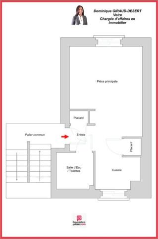 92800 PUTEAUX RUE MARIUS  JACOTOT -  EXCLUSIVITÉ - STUDIO À VENDRE