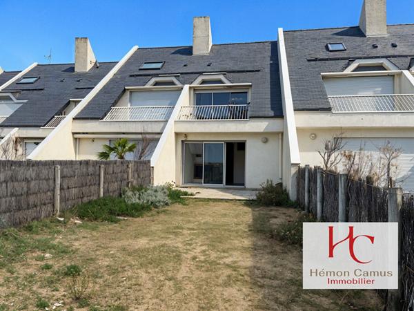 À 50 mètres de la plage, T2 bis en première ligne avec accès direct.,  
La turballe 44420