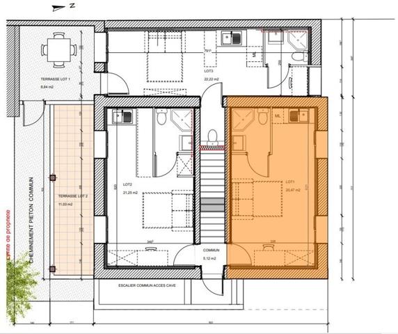 Appartement à vendre |  Vénissieux |  1 pièce | 22 m²