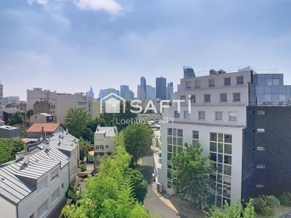 COURBEVOIE - 3 PIÈCES - BALCONS - VUE DÉGAGÉE