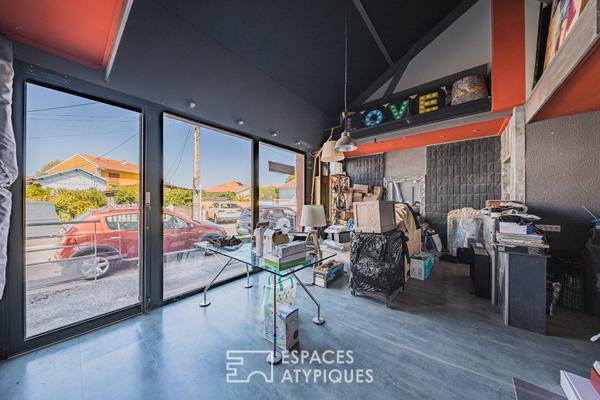 Maison Loft avec terrasse et local indépendant