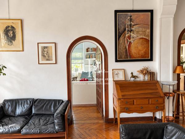 Biarritz élégant appartement art déco de 206 M2 avec box parking et caves