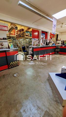 Fonds de commerce pièces auto. Atelier possible