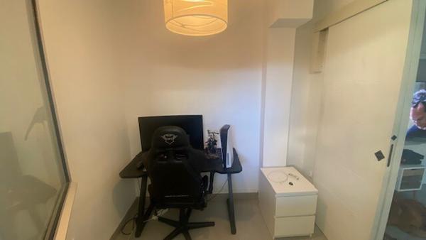 Beau 2 pièces + bureau entièrement refait à neuf 150m de la mer jardin