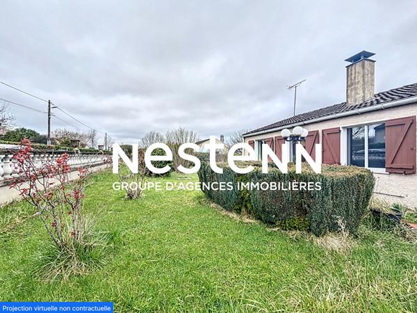 A vendre : Maison de plain pied avec jardin et véranda - Secteur MACON