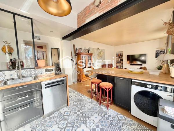 Appartement au RDC avec terrasse et jardin de 250m2