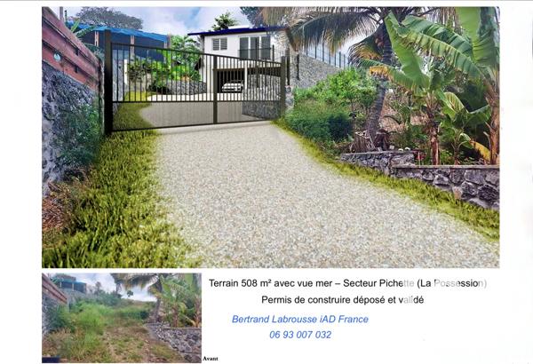 Terrain à vendre 508 m² La Possession