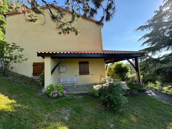 Maison avec vue panoramique + piscine – Penne d’Agenais (47)