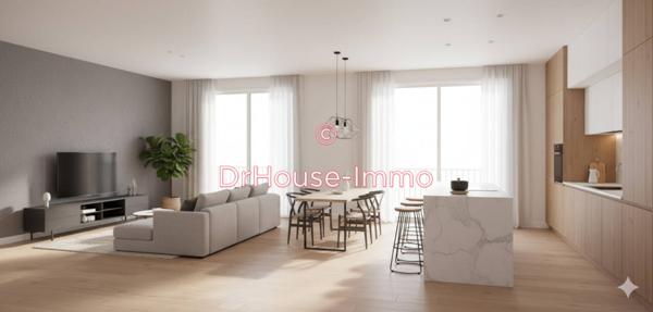 Appartement à vendre 3 pièces de 68 m²