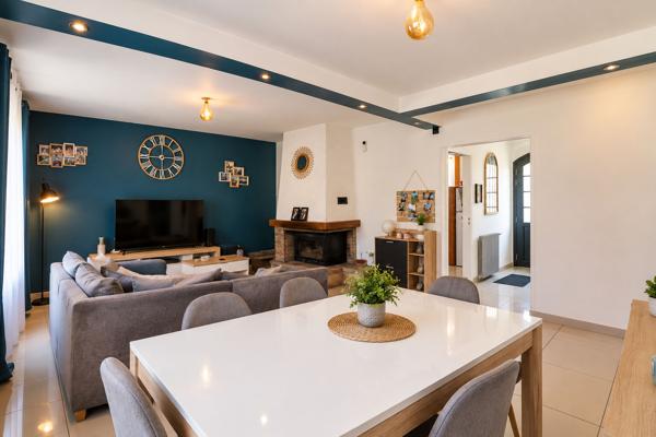 Maison Imphy 4 pièces, 3 chambres, proches commodités, lumineuse, garage, sous-sol