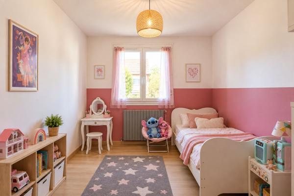 Maison Imphy 4 pièces, 3 chambres, proches commodités, lumineuse, garage, sous-sol