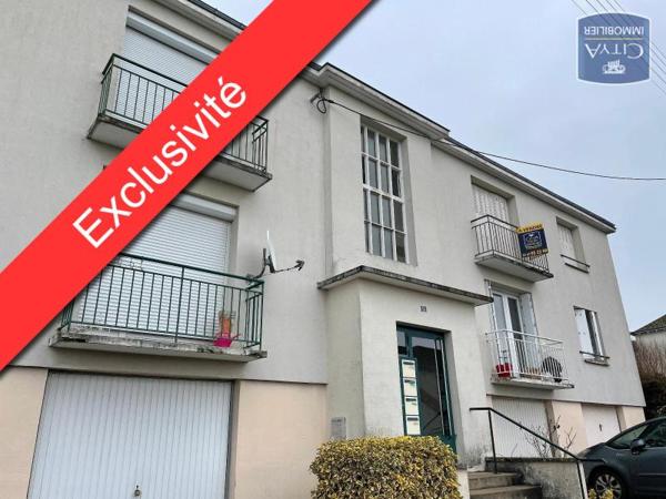 Vente appartement Descartes (37160) 3 pièces 70.89m²