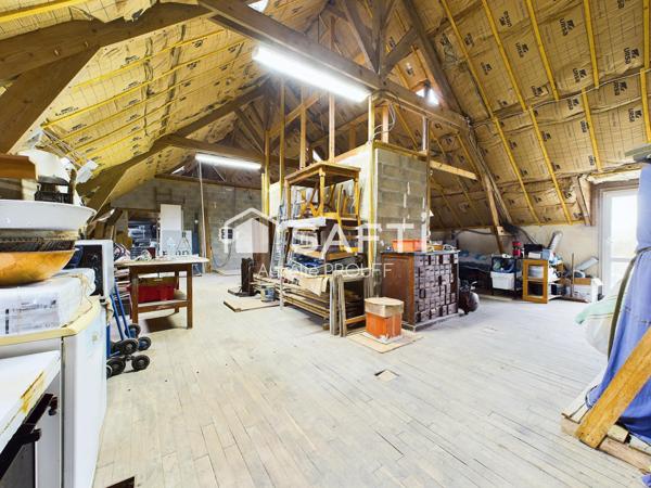 LOFT INDUSTRIEL-RÉSIDENCE ATYPIQUE-HABITAT PARTAGÉ