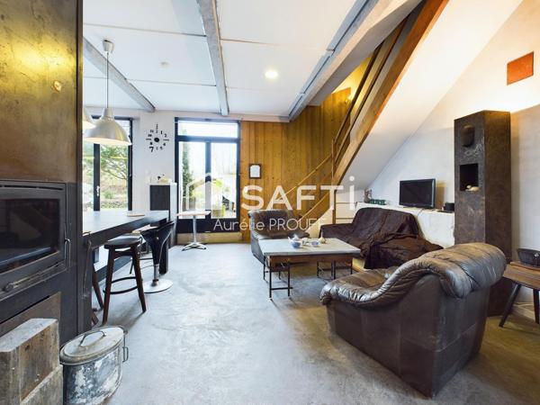 LOFT INDUSTRIEL-RÉSIDENCE ATYPIQUE-HABITAT PARTAGÉ