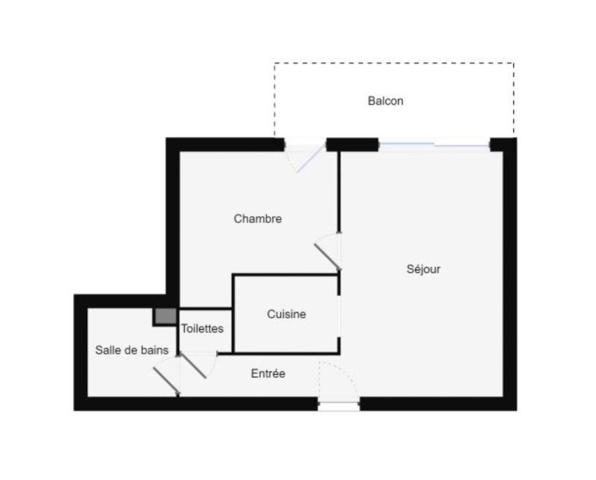 Vente / Appartement T2 à Le Pouliguen (44510)