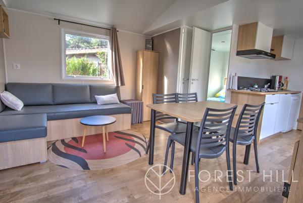 Mobile-home deux chambres