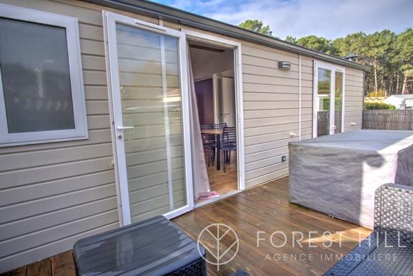 Mobile-home deux chambres