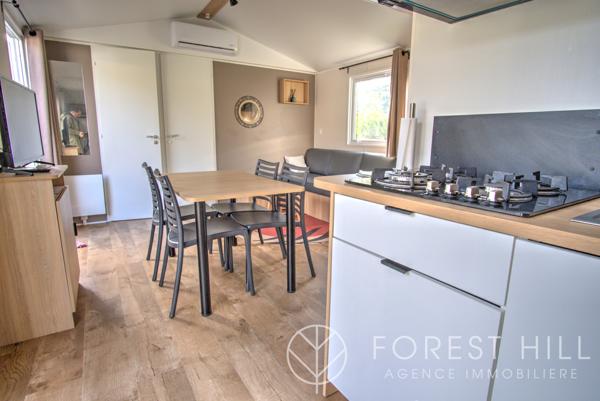 Mobile-home deux chambres