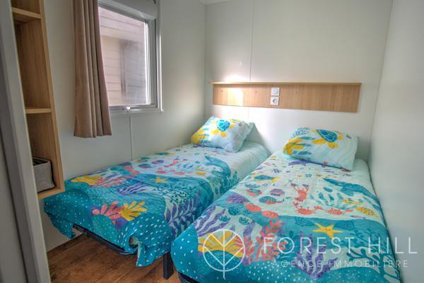 Mobile-home deux chambres