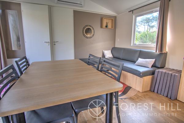 Mobile-home deux chambres