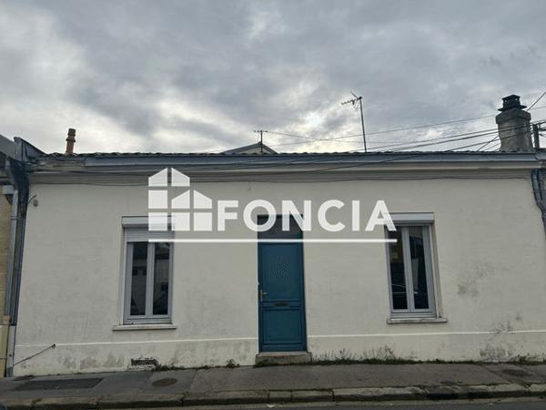 À vendre Maison 3 pièces 53 m² - Bordeaux 33000